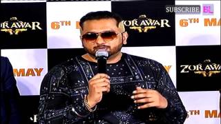 Zorawar Movie Trailer Launch  Honey Singh  Part 3 [upl. by Dlanor]