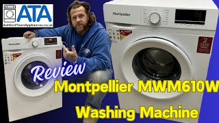 Montpellier 6kg Washing Machine Mod No MWM610W Unwrap amp Review [upl. by Loy]