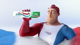 Capitán Aquafresh Encías sanas dientes fuertes aliento fresco [upl. by Seilenna372]