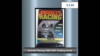 Andretti Racing 19561991 Trading Cards [upl. by Krisha]