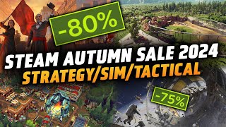 2024 STEAM AUTUMN SALE  10 StrategySimTactical Games ON SALE NOW [upl. by Hilton]