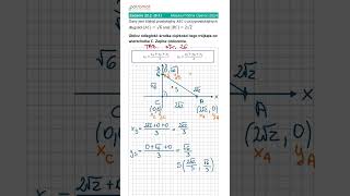 Wzór na środek ciężkości  zadanie matura próbna Operon matura2025 zadanie nauka kursmaturalny [upl. by Swor]