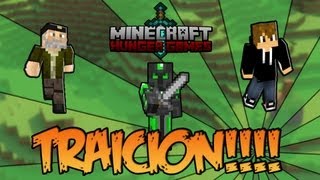 TRAICIOOON Juegos del Hambre c Willy y Luzu  MINECRAFT [upl. by Dorina]