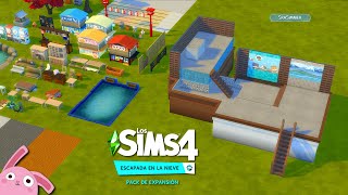 ❄ REVIEW MODO COMPRAR Y PLATAFORMAS ❄ LOS SIMS 4 ESCAPADA EN LA NIEVE [upl. by Yeargain]