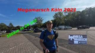 Megamarsch Köln 2023  100km in 24 Std [upl. by Lema]