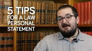 What To Put In A Law Personal Statement  Newcastle University [upl. by Gustin]