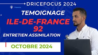 Demande naturalisation française par décret  entretien assimilation nationalité française questions [upl. by Nolte591]