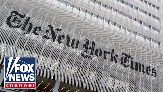 NY Times slammed for disgraceful report on NYPD officers funeral [upl. by Ahsaenat]