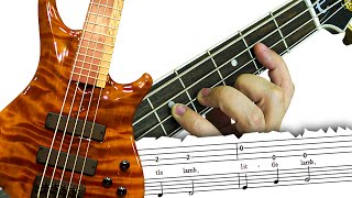 BASS GUITAR SCALES 5 Intro to Bass Lines and Soloing Lesson  Tutorial [upl. by Urata943]