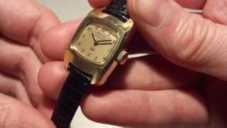 Bulova Accutron 2210 with 440 Hz humming sound [upl. by Moses]