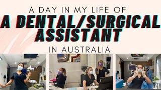 A DAY IN MY LIFE OF A SURGICALDENTAL ASSISTANT IN AUSTRALIA THENG CC [upl. by Sand437]