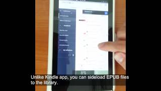 Using an Android Tablet to Read eBooks [upl. by Motteo]