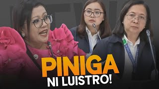 Piniga ni Luistro ang opisyales ni Duterte kaugnay sa paglustay ng OVP sa kontrobersyal Confi funds [upl. by Singer]