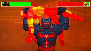 Batman vs Iron Man with healthbars [upl. by Church581]