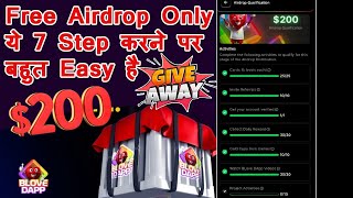 B Love DAPP 200 Giveaway  BLD Complete 7 Step Process Step By Step Eligible B love dapp Airdrop [upl. by Augie182]