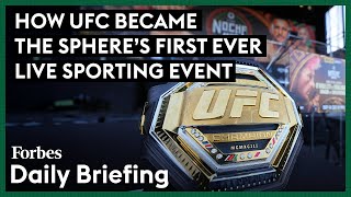 UFC 306 The First Live Sporting Event At The Sphere Cost 20 Million To Produce [upl. by Pengelly]