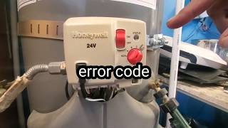 How to reset gas valve on Rheem water heater DIY [upl. by Moth]