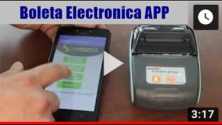 Como Emitir Boleta Electronica desde el Celular e Impresora Bluetooth [upl. by Talie]