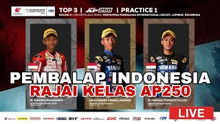 Aksi Pembalap Indonesia di Practice ARRC 2024 AP250 [upl. by De239]