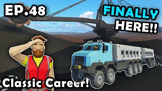 DRIVING TO THE IRON QUARRY Stormworks Classic Career Survival S3E48 [upl. by Rotow]