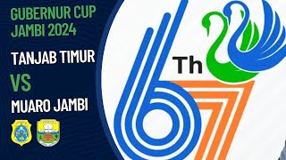 Tanjab Timur 0 vs 4 Muaro Jambi  PENYISIHAN GRUP GUBERNUR CUP 2024 [upl. by Tennes966]