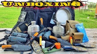 Massive Unboxing Camping • Hunting • Survival Gear  Largest One Yet [upl. by Drud]