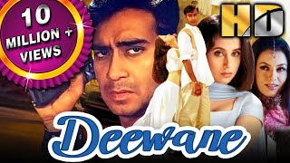 Deewane HDBollywood Blockbuster Hindi Film Ajay Devgn Urmila Matondkar Mahima Chaudhry  दीवाने [upl. by Wanyen]