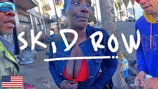 I Visited Skid Row in Los Angeles 🇺🇸 [upl. by Blayze]