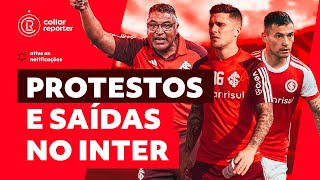 TORCIDA DEFINE ALVOS EM PROTESTOS  ARANGUIZ DE SAÍDA  QUAL REAL SOBRE BUSTOS [upl. by Mylo997]