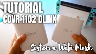 COMO INSTALAR COVR 1102 SISTEMA WIFI MESH DLINK [upl. by Arrej829]