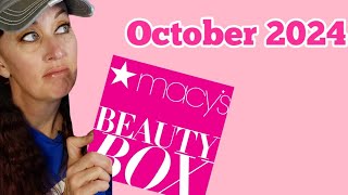 OCTOBER 2024 MACYS BEAUTY BOX  Opinionated Horsewoman [upl. by Niras]