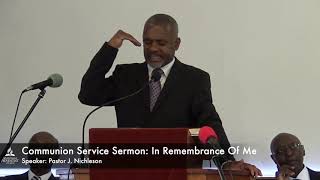 Bilston SDA Church Sermon Communion Service Q2 2019 [upl. by Haodnanehs922]