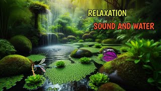 Relaxing piano music and the sound of water for lullabies for insomnia calming the mind [upl. by Eisenberg]