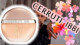 Cerruti quot1881quot Fragrance Review For Women [upl. by Palila]