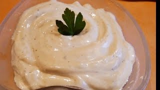 Mayonnaise sauce Algérienne pour vos sandwichs مايونيز المكسور والصلصة الجزائرية [upl. by Sadnalor]