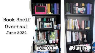 Bookshelf Re Organization June 2024 [upl. by Blondell506]