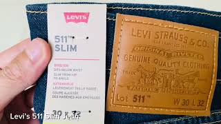 Levi’s 511 Slim Jean [upl. by Ycaj]