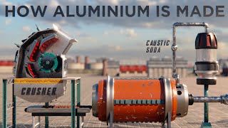 How Aluminium is made animation  Karthi Explains [upl. by Solracesoj]