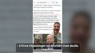 🏘️ Tobias Drevland Lund om regulering av korttidsutleie [upl. by Ianaj]