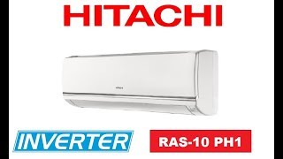 Видеообзор Кондиционера Hitachi RAS 10PH1 inverter [upl. by Einamrej108]