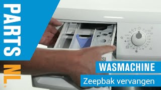 Zeepbak vervangen van wasmachine PartsNL uitleg [upl. by Alehs]