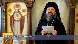 EPISCOPUL MACARIE AL EUROPEI DE NORD PASTORALĂ LA NAȘTEREA DOMNULUI 2022 [upl. by Julian]