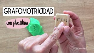 Grafomotricidad con plastilina [upl. by Matazzoni163]