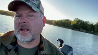 Chippewa flowage sept 16 fishing [upl. by Oiciruam]