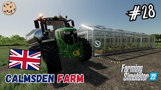 New Greenhouses  Calmsden Farm  Farming Simulator 22  Timelapse  EP28 [upl. by Ragnar477]