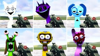 WHAT IF I MAKE A SONG WITH ALL NEW SPRUNKI FAMILY in Garrys Mod sprunkimod [upl. by Kenwee]