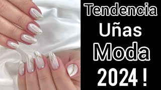 2024 TENDENCIAS EN UÑAS 💅😱 COLORES Y DISEÑOS DE UÑAS 2024 [upl. by Nessie]