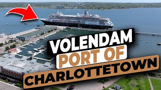 Holland America Volendam Cruise Ship  Port of Charlottetown [upl. by Weinreb]