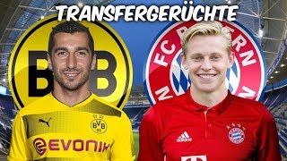 Mkhitaryan zurück zu Dortmund AjaxTalent de Jong zu Bayern Transfers und Transfergerüchte 201718 [upl. by Donetta]