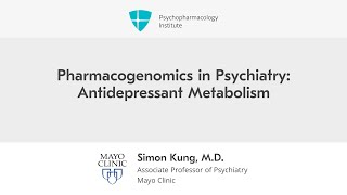 Pharmacogenomics How Are Antidepressants Metabolized [upl. by Atnod]